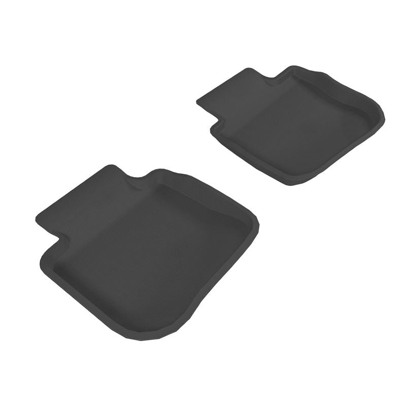 3D MAXpider KAGU 2nd Row Floormats - Black | 2010-2014 Subaru Legacy/Outback (L1SB00421509)