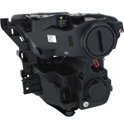 ANZO USA 2015-2016 Ford F-150 Projector Headlights w/ Plank Style Design Chrome w/ Amber (111348)