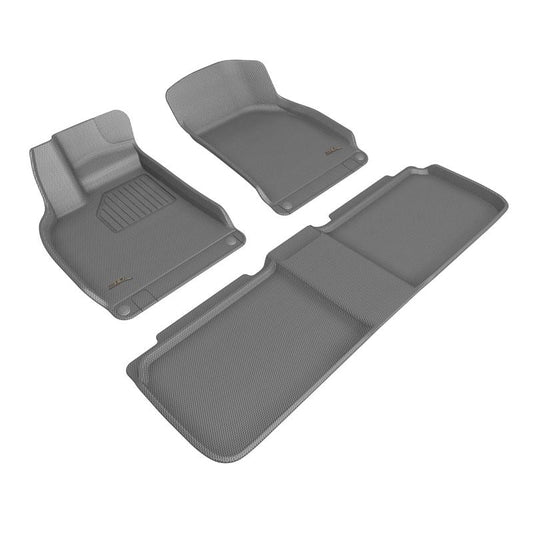 3D MAXpider KAGU Floor Mat- Gray R1 R2 | 22-23 Lucid Air (L1LU00001501)