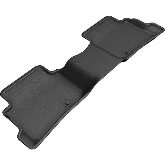 3D MAXpider KAGU 2nd Row Floormats - Black | 2019-2020 Hyundai Kona Electric (L1HY09121509)