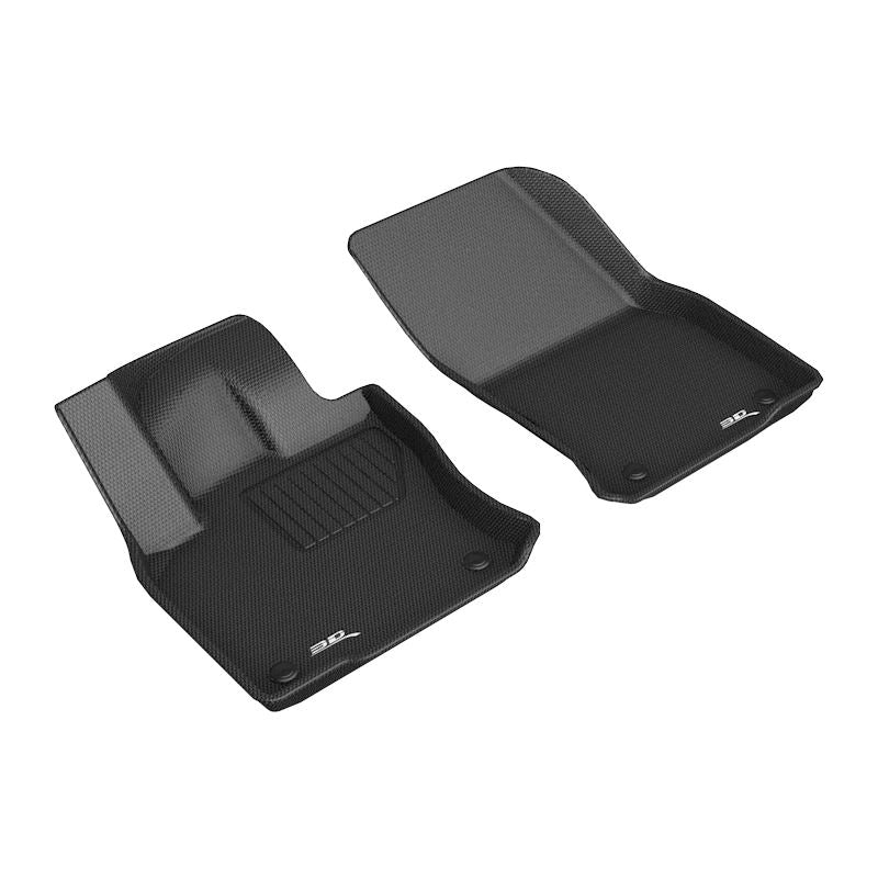 3D MAXpider KAGU Floor Mat - Black | 18-21 Volkswagen Tiguan 1st Row (L1VW08311509)