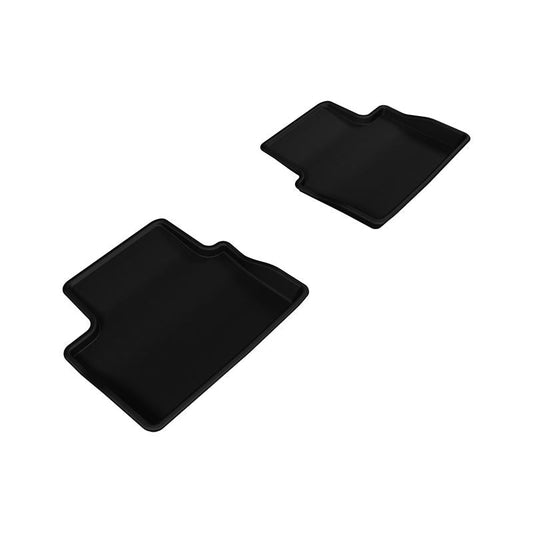 3D MAXpider KAGU 2nd Row Floormats - Black | 2013-2015 Chevrolet Malibu (L1CH06321509)
