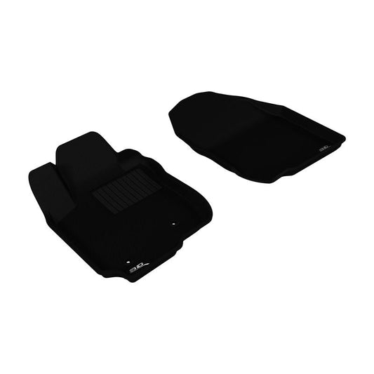 3D MAXpider KAGU 1st Row Floormat - Black | 2006-2012 Toyota RAV4 (L1TY02311509)
