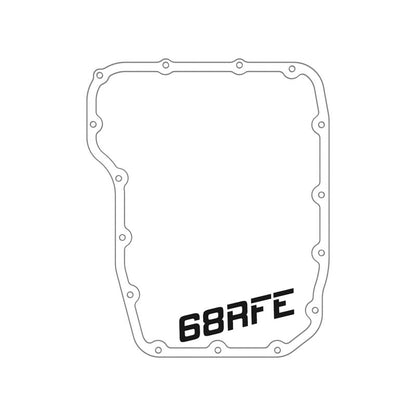 aFe Power Transmission Pan Black w/ Machined Fins (46-71160B)
