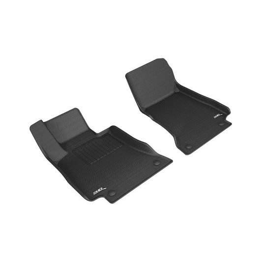 3D MAXpider KAGU 1st Row Floormat - Black | 2018-2020 Mercedes-Benz E-Class Coupe C238 (L1MB10311509)