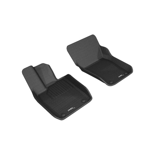 3D MAXpider KAGU 1st Row Floormat - Black | 2017-2019 Porsche Panamera (L1PO01711509)