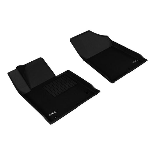 3D MAXpider KAGU 1st Row Floormat - Black | 2015-2020 Hyundai/Kia Sonata/Sonata Hybrid/Optima (L1HY05111509)