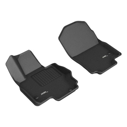 3D MAXpider KAGU 1st Row Floormats - Black | 20-21 Mercedes GLS-Class (w/ Executive Rear Seat Package) (L1MB11811509)