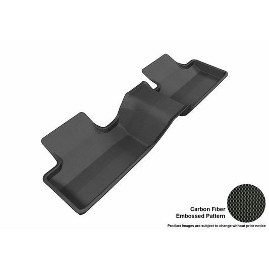 3D MAXpider KAGU 2nd Row Floormats - Black | 2012-2013 Land Rover Range Rover Evoque (L1LR00621509)