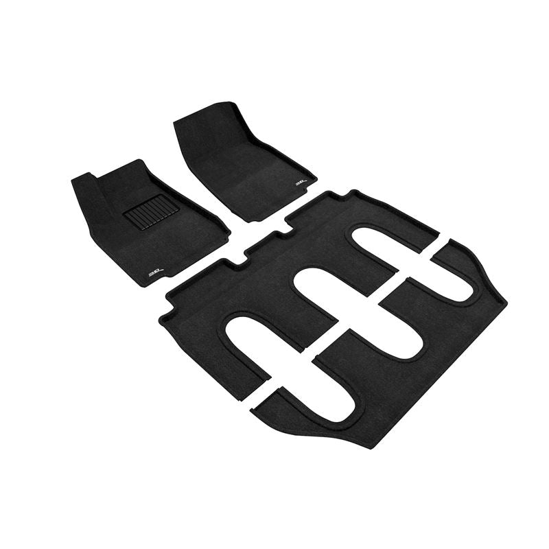 3D MAXpider ELEGANT Black R1 R2 R3 | 16-17 Tesla Model X Non-Folding 7-Seat (L1TL00204709)
