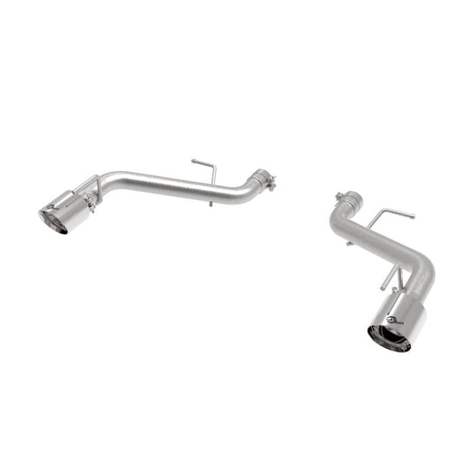 aFe Power aFe Power 2-1/2 IN 409 Stainless Steel Axle-Back Exhaust System for 2016-2022 Chevrolet Camaro(49-44118-P)