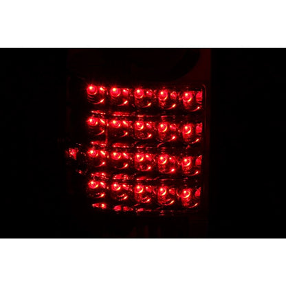 ANZO USA 1989-1995 Toyota Pickup LED Taillights Red/Clear (311043)