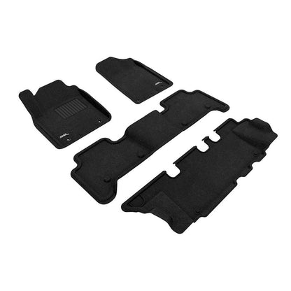 3D MAXpider ELEGANT Black R1 R2 R3 | 14-22 Infiniti Qx80 8-Seat / Qx56 11-13 (L1IN02604709)