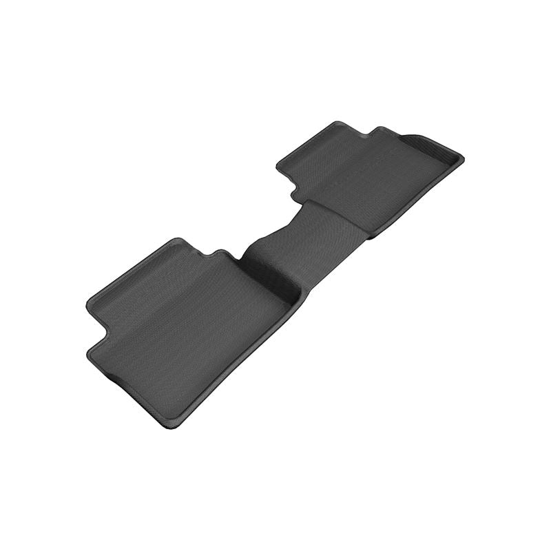 3D MAXpider KAGU 2nd Row Floormats - Black | 2019-2020 Hyundai Veloster (L1HY08921509)