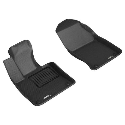 3D MAXpider KAGU 1st Row Floormats - Black | 19-21 Volvo S60 / V60 / 20-21 V60 Cross Country (L1VV03511509)