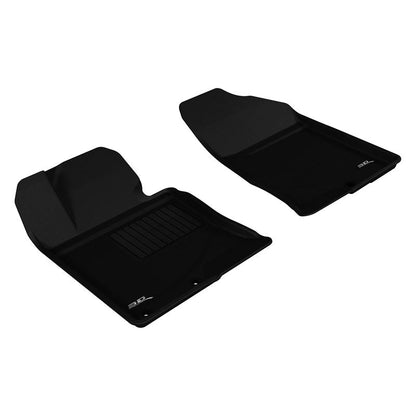 3D MAXpider KAGU 1st Row Floormat - Black | 2011-2014 Hyundai Sonata/2015 Sonata Hybrid (L1HY03811509)