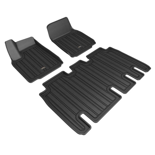 3D MAXpider ELITECT Black R1 R2 | 22-24 Tesla Model X 5-Seat (E1TL04601809)