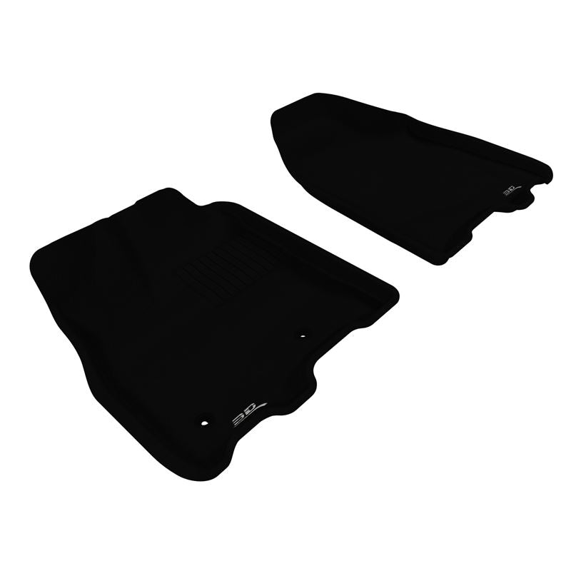 3D MAXpider KAGU 1st Row Floormat - Black | 2011-2012 Toyota Sienna (L1TY05611509)