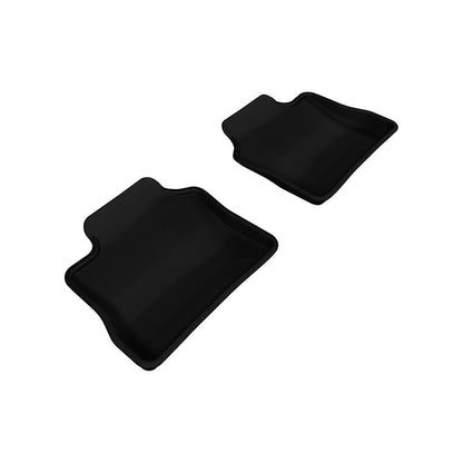 3D MAXpider KAGU 2nd Row Floormats - Black | 2010-2016 Porsche Panamera (L1PO00621509)