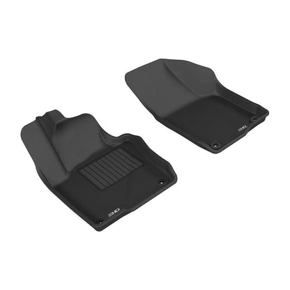 3D MAXpider KAGU 1st Row Floormat - Black | 2011-2018 Volkswagen Jetta Sedan (L1VW05511509)