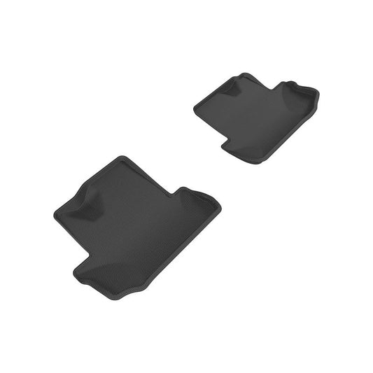3D MAXpider KAGU 2nd Row Floormats - Black | 2016-2020 Chevrolet Camaro (L1CH06921509)