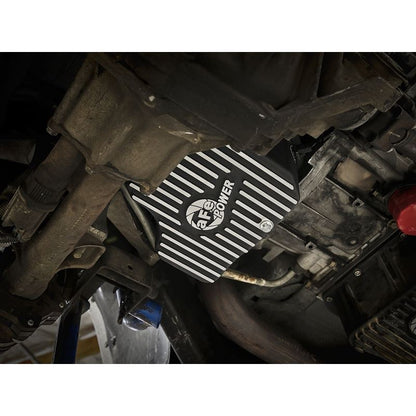 aFe Pro Series Engine Oil Pan Black w/ Machined Fins (46-70342)