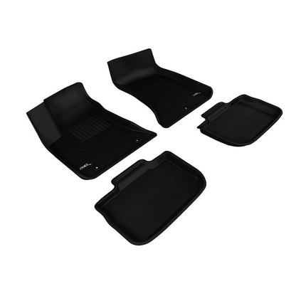 3D MAXpider KAGU 1st & 2nd Row Floormats - Black | 2011-2019 Chrysler 300/300C Rwd (L1CY00401509)