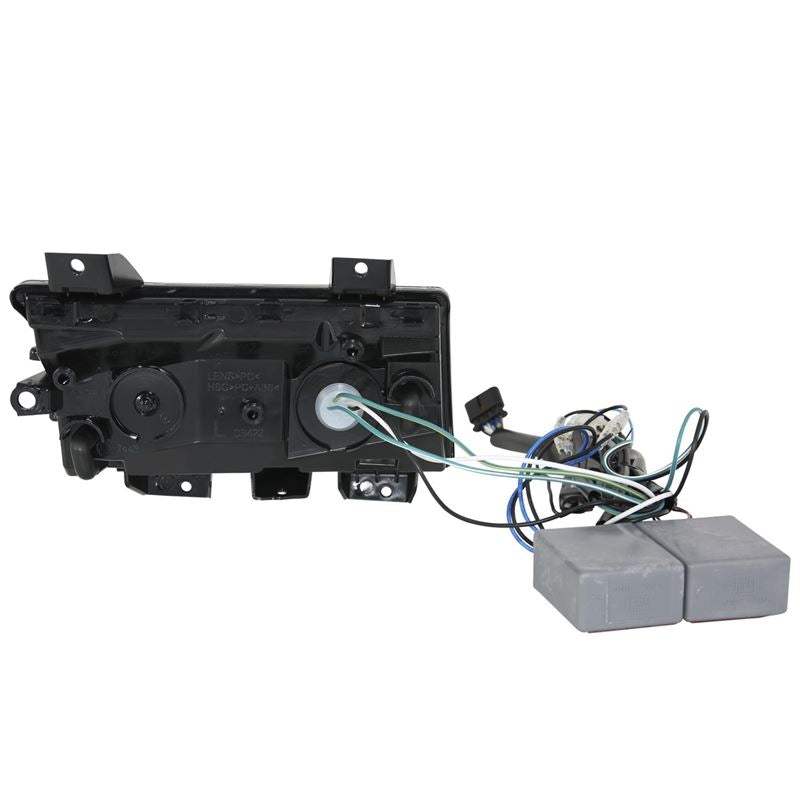 ANZO Side Marker Light Assembly LED Chrome Clear w/ Sequential Signal | Jeep Wrangler JL (18-19) (511083)