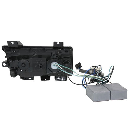 ANZO Side Marker Light Assembly LED Chrome Clear w/ Sequential Signal | Jeep Wrangler JL (18-19) (511083)