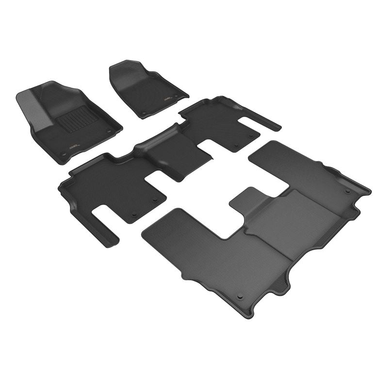3D MAXpider KAGU Black R1 R2 R3 | 22-24 Jeep Wagoneer 8 Seat (L1JP02801509)