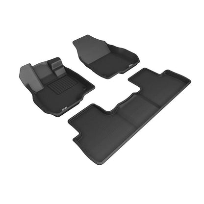 3D MAXpider KAGU 1st & 2nd Row Floormats - Black | 2019-2020 Acura RDX (L1AC01401509)