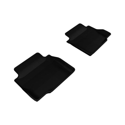 3D MAXpider KAGU 2nd Row Floormats - Black | 2006-2013 Chevrolet Impala/Impala Limited (L1CH04321509)