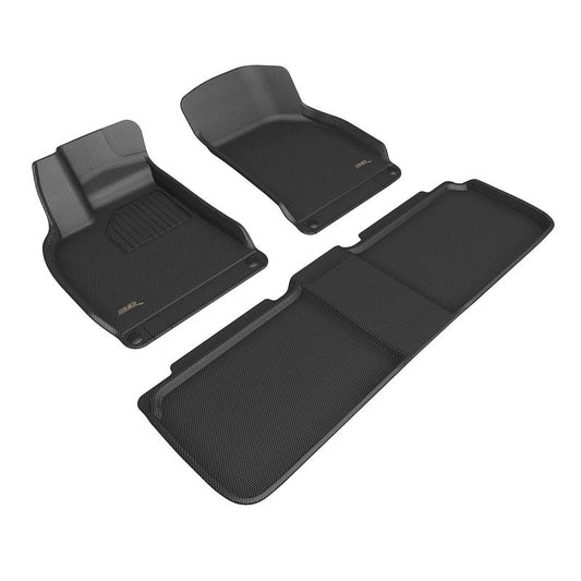 3D MAXpider KAGU Floor Mat- Black R1 R2 | 22-23 Lucid Air (L1LU00001509)