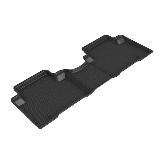 3D MAXpider KAGU 2nd Row Floormats - Black | 2013-2019 Hyundai Santa Fe/Santa Fe Xl (L1HY02821509)