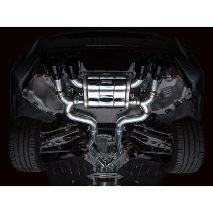 AWE Tuning SwitchPath Edition Exhaust Diamond Black Tips for 23-24 BMW G87 M2 (3025-43487)