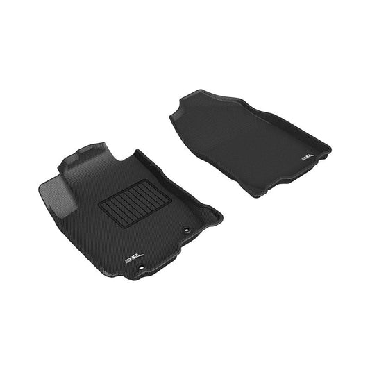 3D MAXpider KAGU 1st Row Floormat - Black | 2013-2018 Toyota RAV4/RAV4 Hybrid (L1TY12711509)