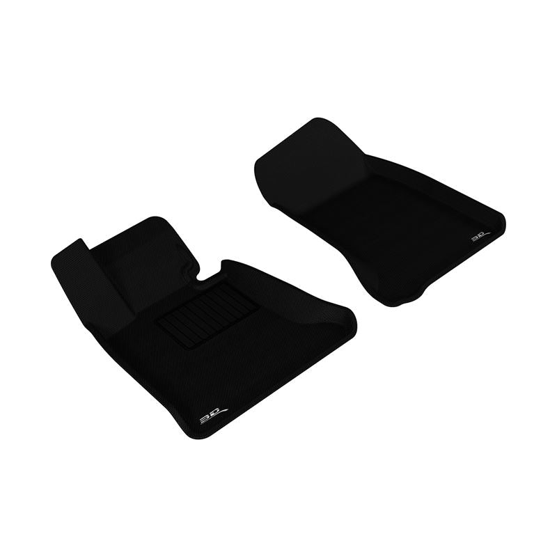 3D MAXpider KAGU 1st Row Floormat - Black | 2004-2010 BMW 5 Series E60 (L1BM05011509)