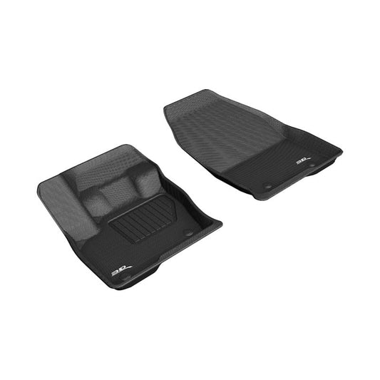 3D MAXpider KAGU 1st Row Floormat - Black | 2016-2020 Lincoln Nautilus/Mkx (L1LC00811509)