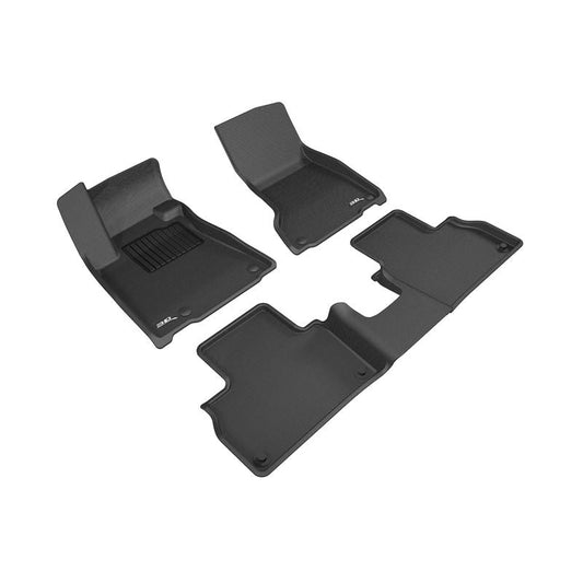 3D MAXpider KAGU Floor Mat- Black R1 R2 | 17-18 Maserati Levante (L1MR00801509)