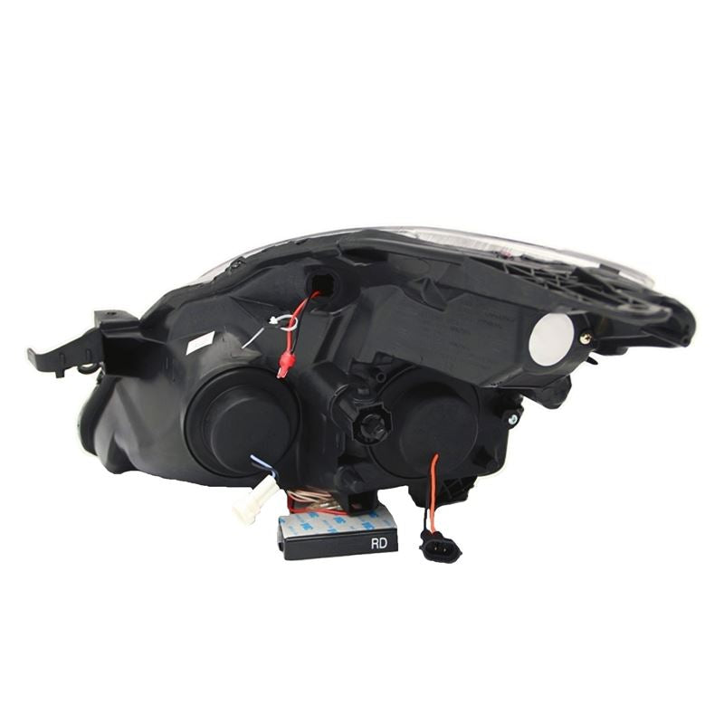 ANZO Projector Headlight Set w/ Halo Black (CCFL) | Nissan Altima (08-09) (121395)