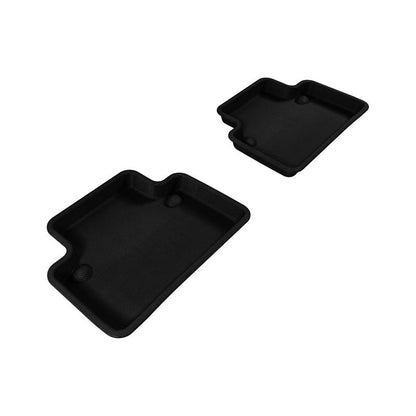 3D MAXpider KAGU 2nd Row Floormats - Black | 2004-2012 Volvo S40 (L1VV00321509)