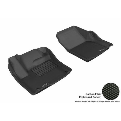 3D MAXpider KAGU 1st Row Floormat - Black | 2012-2020 Land Rover Range Rover Evoque (L1LR00611509)