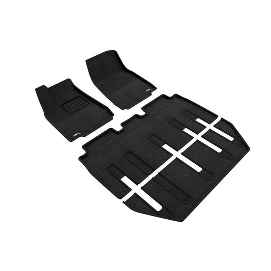 3D MAXpider ELEGANT Black R1 R2 R3 | 17-21 Tesla Model X Folding 7-Seat (L1TL00504709)