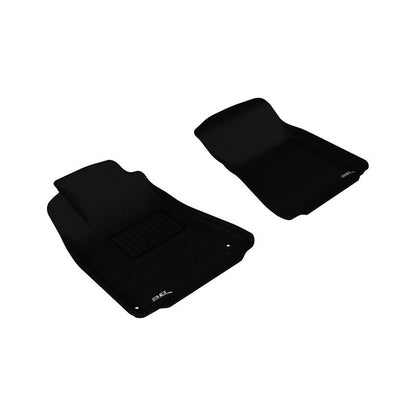 3D MAXpider KAGU 1st Row Floormat - Black | 2006-2013 Lexus IS (L1LX00611509)
