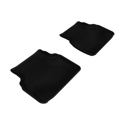 3D MAXpider KAGU 2nd Row Floormats - Black | 2002-2007 Subaru Impreza (L1SB01021509)