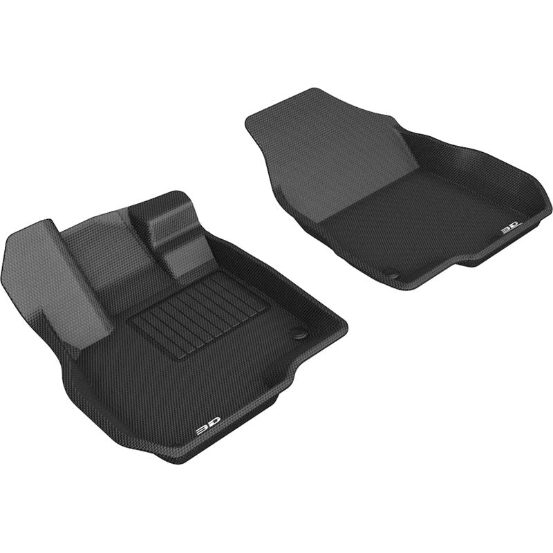 3D MAXpider KAGU 1st Row Floormat - Black | 2019-2020 Acura RDX (L1AC01411509)
