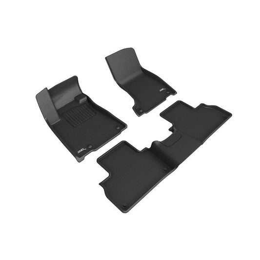 3D MAXpider KAGU Floor Mat- Black R1 R2 | 19-23 Maserati Levante (L1MR00901509)