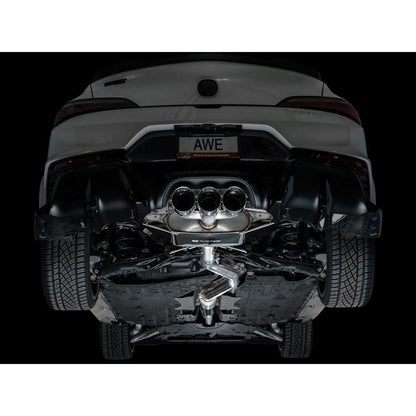 AWE Tuning Touring Edition Exhaust w/ Triple Chrome Silver Tips for 2024 Acura Integra Type S DE5 FWD (3015-52335)