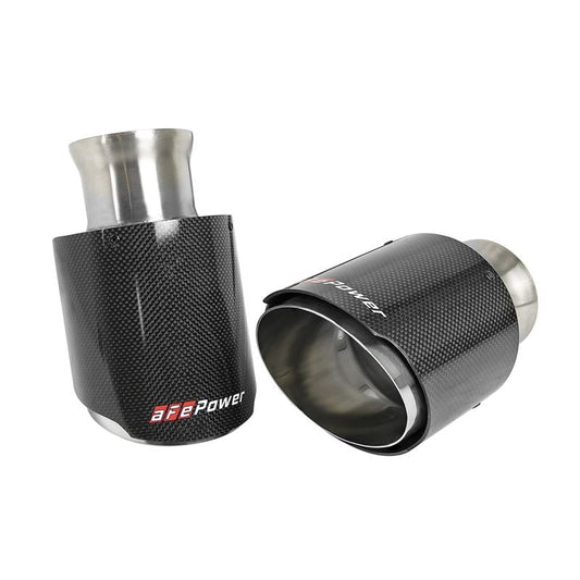aFe MACH Force-Xp 4-1/2 IN Carbon Fiber OE Replacement Exhaust Tips (49C32068-C)