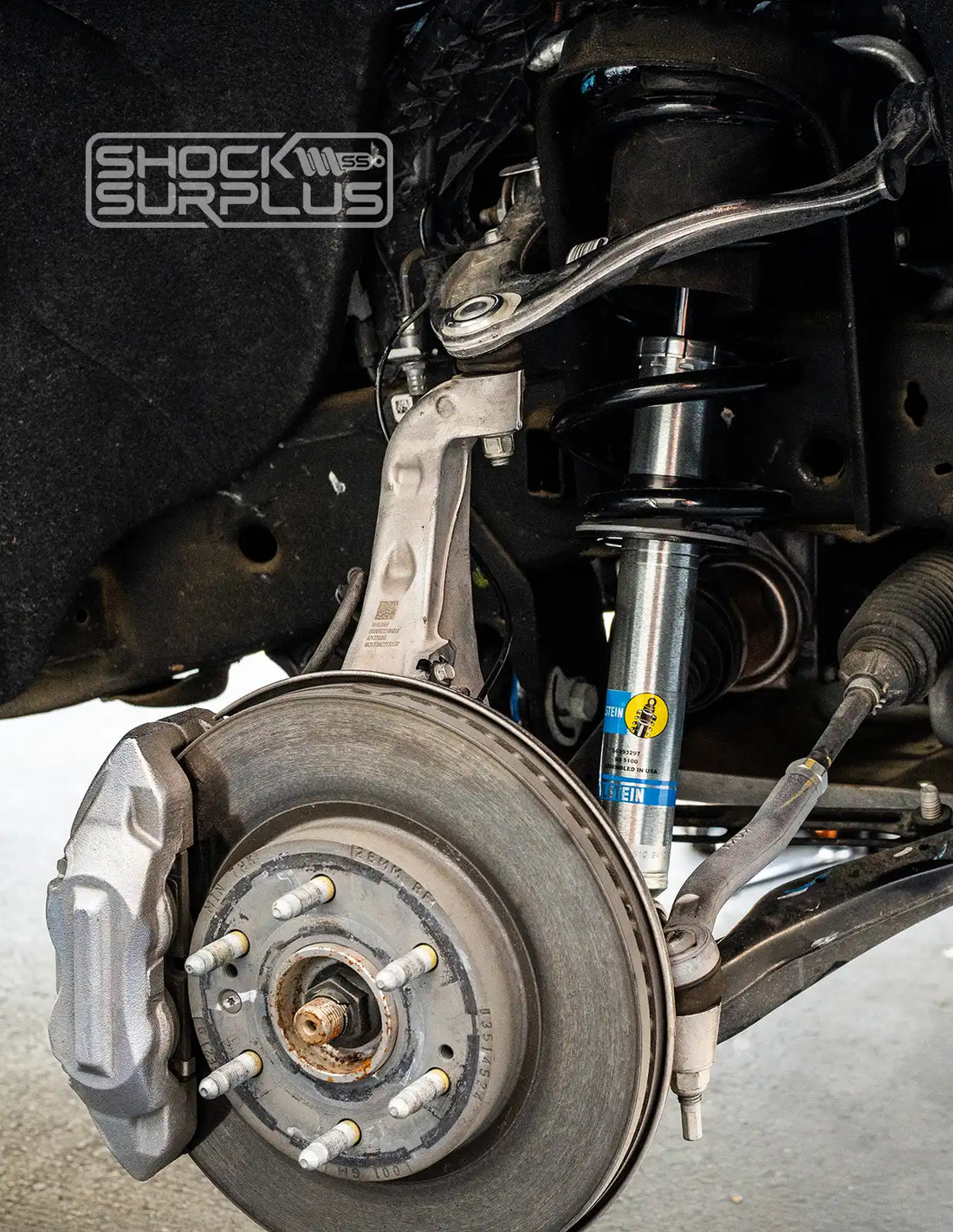 Bilstein B8 5100 Monotube Adjustable Strut Front Pair w/0-1.1" lift - 2019-2026 Chevrolet Silverado 1500 Trail Boss 4WD